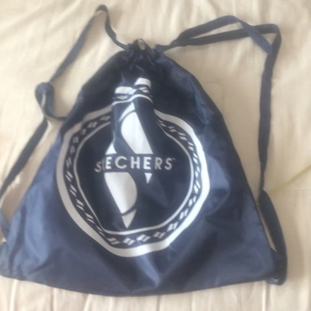 Mens Sketchers bag back pack cinch sack